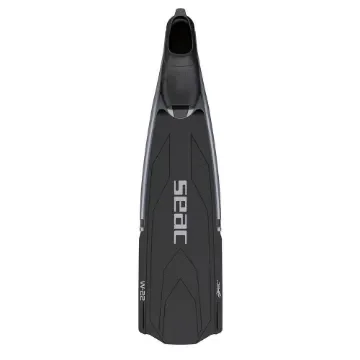 SEAC - W-22 Black Freediving Fins - Spearfishing Gear product image