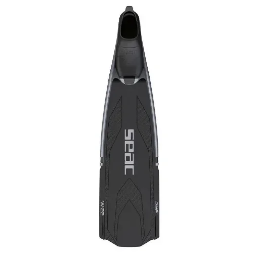 SEAC - W-22 Black Freediving Fins - Spearfishing Gear product image