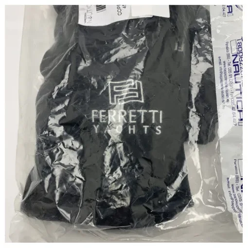 Ferretti A3 D450 mm black fender cover with Ferretti logo - 395259 product image