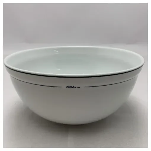 Riva Porcelain Salad Bowl 23cm – Elegant and Durable Marine Tableware for Boats and Yachts product image