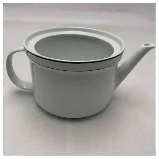 <div>Riva High-Quality Richard Ginori Porcelain Teapot 1.25L - Elegant White Armonia Design for Marine Use</div> product image