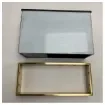 <div>Elka Dual Compartment Soap and Brush Holder Gold Look - 92005_01</div> product image