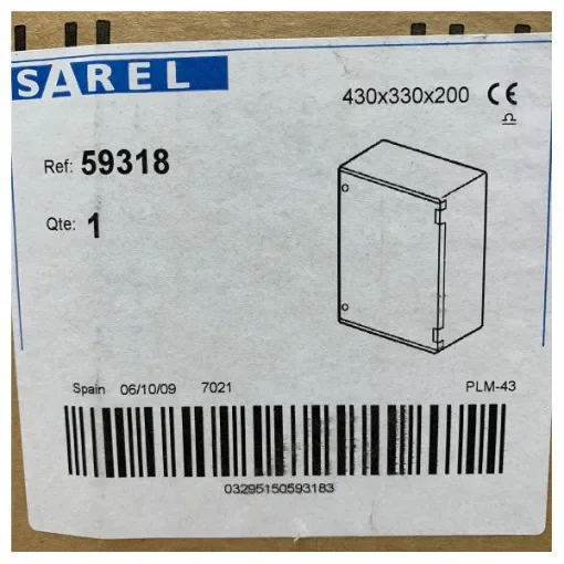 <div>Sarel Marine Grade 380V Control Box Enclosure for Capstain - Weatherproof, Durable, Easy Mounting</div> product image