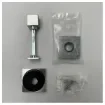 Olivari Square Bathroom Door Latch Cubo H136V6 Corrosion Resistant set product image