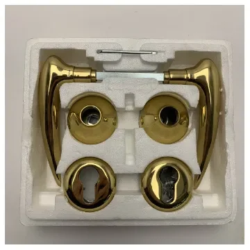 Olivari Gold Finish Marine Door Handle Set – Durable Corrosion-Resistant Brass Lever for Boats and Yachts product image
