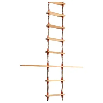 <div>Biscaya Pilot Ladder – Durable Marine Access Ladder with Anti-Slip Wooden Rungs for Ships and Boats</div> product image