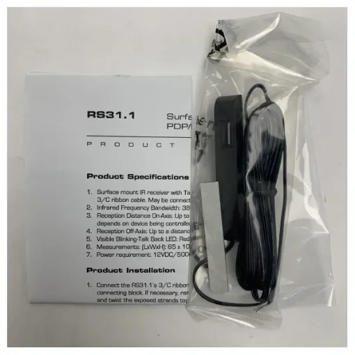 VISTA RS 31.1 IR Receiver - Durable 38kHz Infrared Sensor for Marine Electronic Systems product image