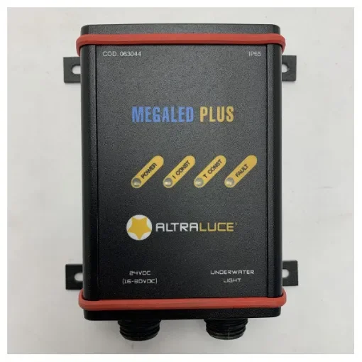<p>Altraluce Control Unit X Megaled OS Plus 063044 - Durable 24V Waterproof Underwater Lighting Controller with IP65 Protection</p> product image
