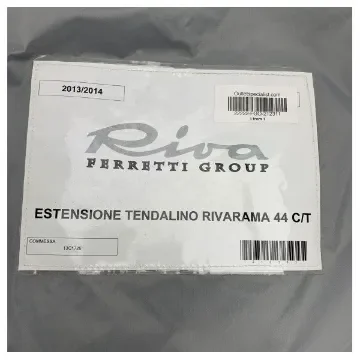 Riva Rivamare 44 bimini suncover extension canvas - 212311 product image