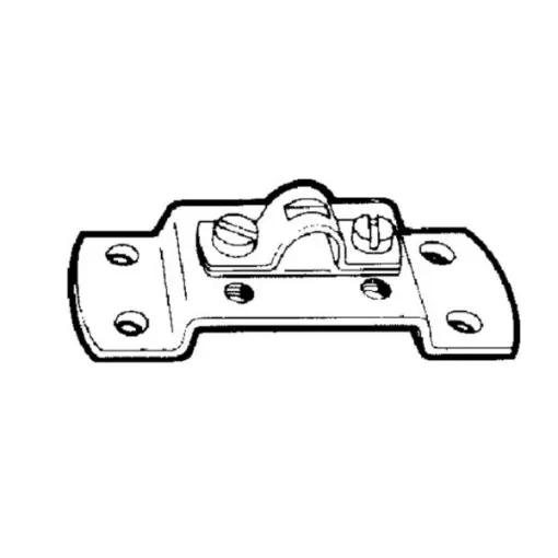 Ultraflex 30325E Marine Cable Clamp and Shim – Durable Corrosion-Resistant Maritime Mounting Solution product image