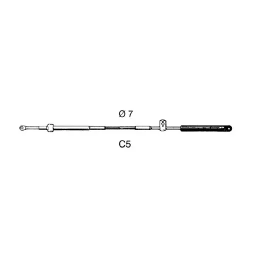 Ultraflex C5 Engine Control Cable - 30161C product image