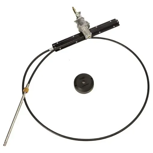 UFLEX Racktech Rack & Pinion Steering System for Power Assisted Marine Boats - Durable, Easy Install, Corrosion-Resistant product image