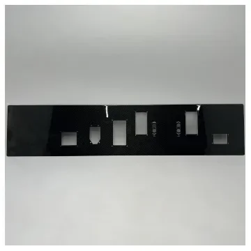 Original Riva Ribelle 66 black carbon dashboard panel for motor instruments - 414467 product image