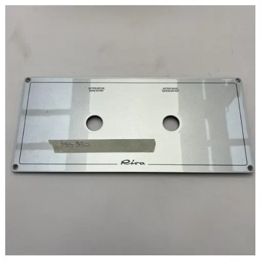 Riva Iseo 27 silver main battery switch panel for service and engine battery bank - 335330 product image