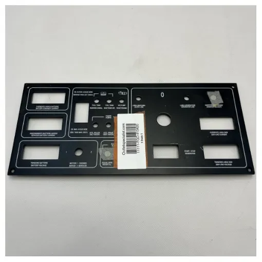 Riva black coated electrical control panel - 413420 product image