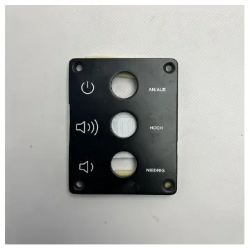 <div>Original Riva black coated Audio Control Panel for Waterproof Marine Audio Systems - RBAPD</div> product image