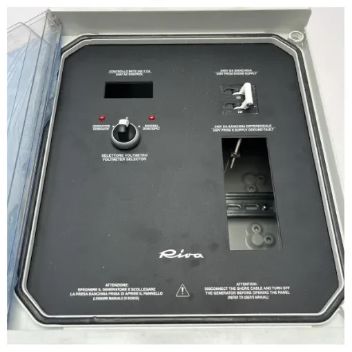 Riva 100A shore power and generator selector panel with switch - 349918 product image