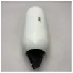 2nd choice Durable Marine Fender - White Cylindrical Boat Bumper with Black Ends, UV Resistant and Easy Mounting product image