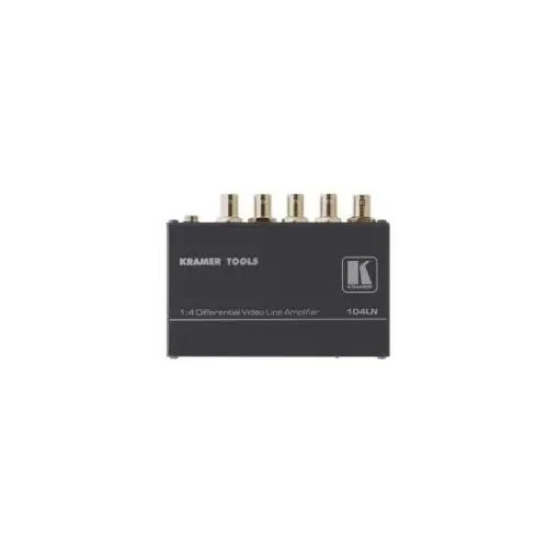 <div>Kramer 104LN  1x 4 Video Splitter NT – Durable BNC Signal Distributor for Ships and Boats</div> product image