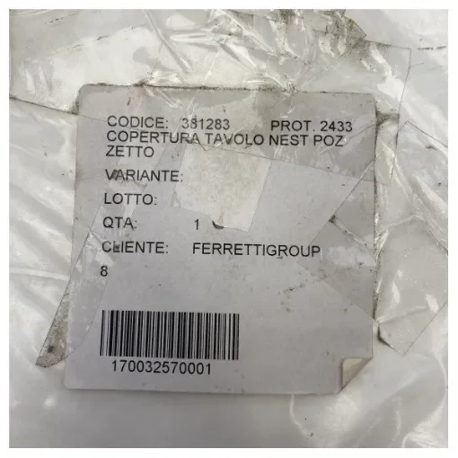 Custom Line Navetta N28 Nest cockpit table cover white - 381283 product image