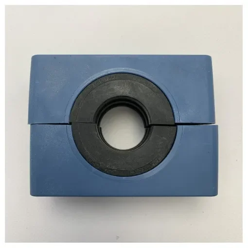 Durable Rubber-Insulated Pipe Clamp for Marine Water and Fuel Line Mounting – Vibration Resistant, Weatherproof Design product image