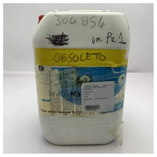 <div>High-Quality 25L Chlorine Solution Tank for Marine Disinfection and Water Treatment</div> product image