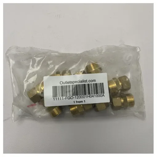 High-Quality Brass 1/2 Inch Male Nipple Fitting for Marine Plumbing and Corrosion-Resistant Water Systems product image