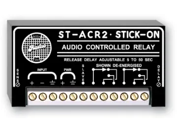 ST-ACR2 Line-Level Audio Controlled Relay - 5 to 50 s delay product image