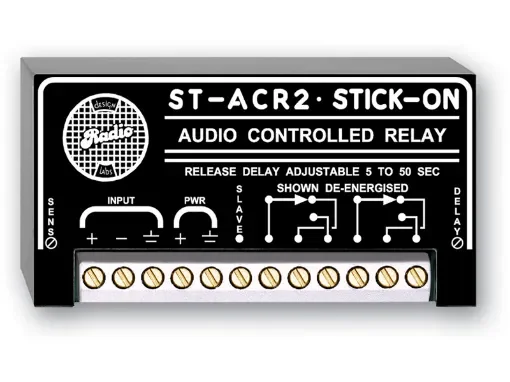 ST-ACR2 Line-Level Audio Controlled Relay - 5 to 50 s delay product image