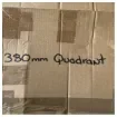 Solimar - Marine Grade 380mm Black Coated Metal Quadrant product image