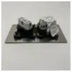 Onbekend - Meljac Marine Stainless Steel Dual Socket Plate - Waterproof product image