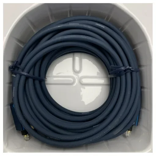 Onbekend - 15m Duurzame Glasvezel Audio Kabel met 3.5mm Adapter -  product image