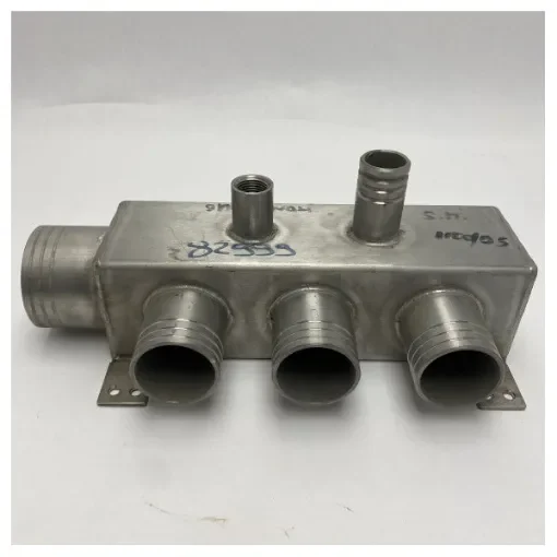 Ferretti - Marine Stainless Steel Cooling Water Distribution Manifold - Corrosion Resistant product image