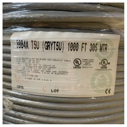 Belden - 3084A Marine T5U CAN Bus Cable - 305M product image