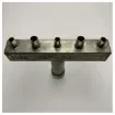 Ferretti - Marine Stainless Steel T-Shaped Coupling with 5 Outlets product image