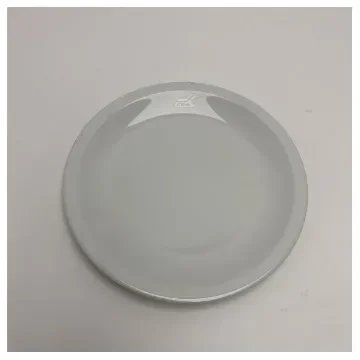 CRN - Ceramic Fruit Plate 21cm with Chrome Logo - Durable Nautical Serveware product image