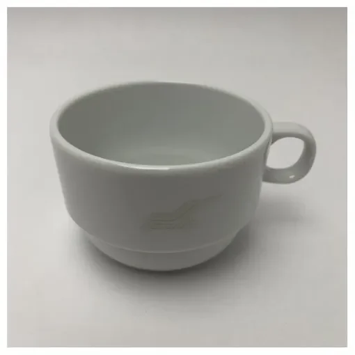 CRN - Tognana Ceramic Maritime Teacup with Saucer - Durable & Heat-Resistant product image