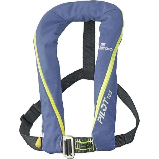 Plastimo - Pilot 165 Zip Manual Vest with Harness - Blue product image