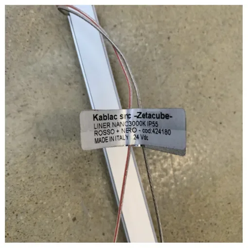 Kablac Marine Grade Nano Liner Profile with Integrated Warm White LED Lighting - Durable Aluminium LED Strip for Boats & Yachts product image