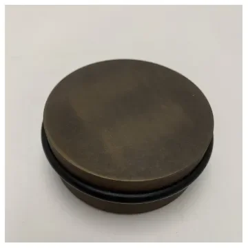 Fama Door Stopper Brass Bronze Finish - Durable No-Drill Boat Door Stop for Saltwater Resistance product image