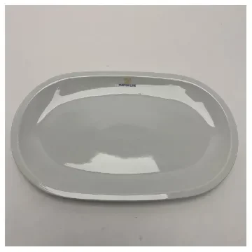 <div>Custom Line Oval Ceramic Serving Platter in Capri Yellow - Durable and Marine-Ready Tableware</div> product image