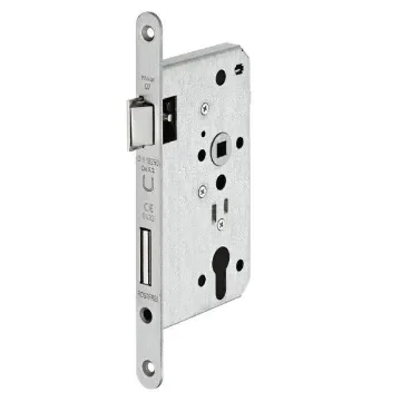 Lethe Stainless Steel Marine Mortise Lock 72mm - Corrosion Resistant Waterproof Door Lock for Boats and Marine Use product image