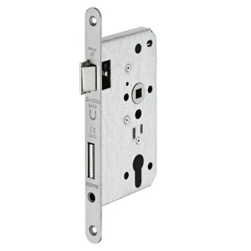 Lethe Stainless Steel Marine Mortise Lock 72mm - Corrosion Resistant Waterproof Door Lock for Boats and Marine Use product image