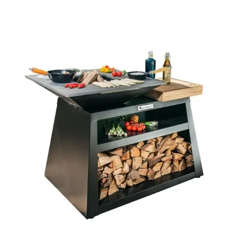 Divers - Quan Island Carbon+ Outdoor Plancha Fire Pit product image