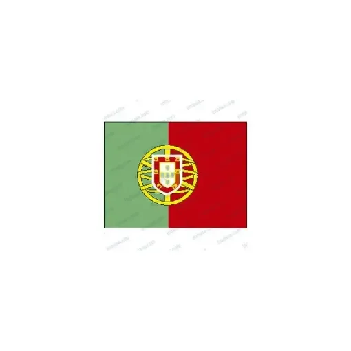 30x45 Cm Portugal Flag with Embroidered Coat of Arms - 89250106 product image