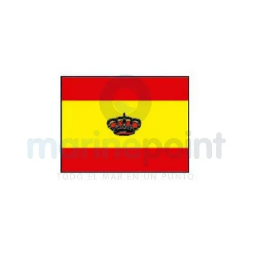 Spain Flag Sticker with Crown - 89250160 product image
