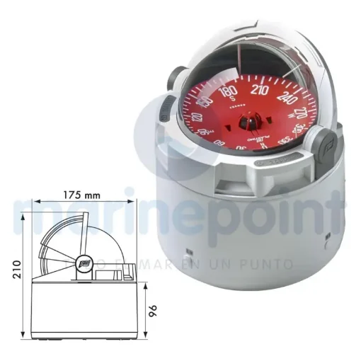 Plastimo - Olympic Compass 135 Ng.Pedestal - 10302 product image