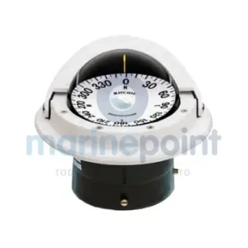 Ritchie - F-82 White Compass with Built-in Compensators - RITF-82W product image