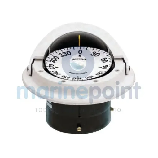 Ritchie - F-82 White Compass with Built-in Compensators - RITF-82W product image