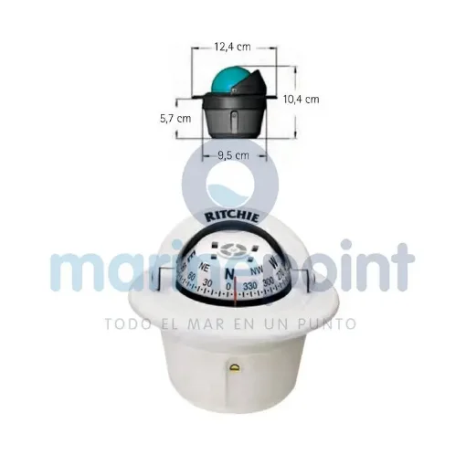 Ritchie - F-50 Compass with Lighting - RITF-50W product image